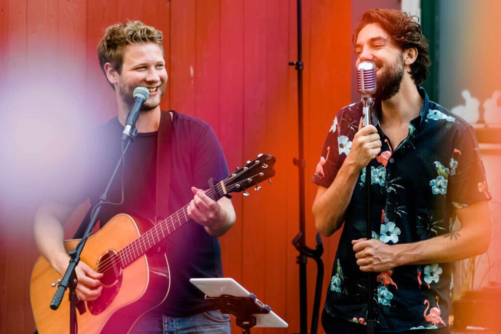 The Tributes duo coverband akoestisch
